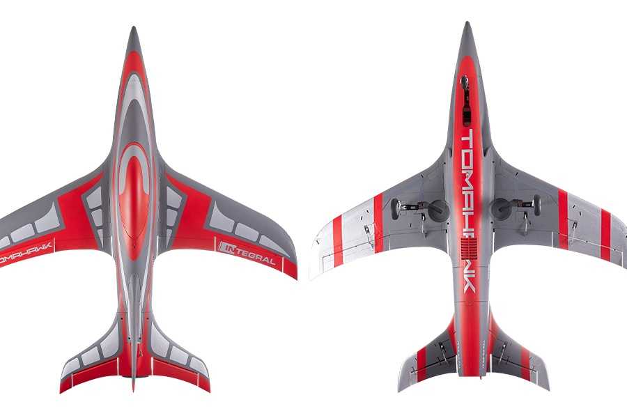 FMS Integral, EDF Jet with 80mm Impeller, PNP, RED, Wingspan 1060mm, # FMS144PRD