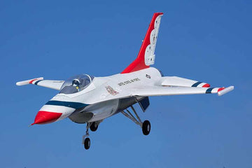 FMS F16-Blue Thunder, 64mm EDF Jet, PNP, Wingspan 710mm, D-Power # FMS146PBT