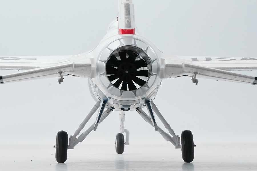 FMS F16-Blue Thunder, 64mm EDF Jet, PNP, Wingspan 710mm, D-Power # FMS146PBT