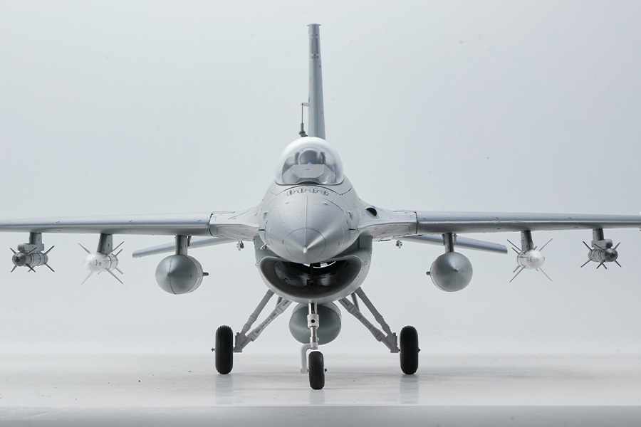 FMS F16, GREY, 64mm EDF Jet, PNP, Wingspan 710mm, D-Power # FMS146GYT