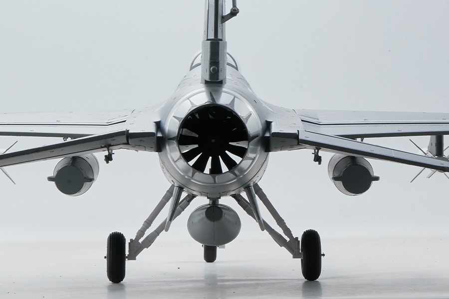 FMS F16, GREY, 64mm EDF Jet, PNP, Wingspan 710mm, D-Power # FMS146GYT