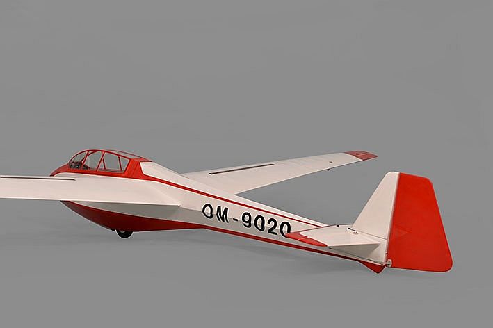 Bergfalke, Oldtimer-Segelflugmodell, Spw. 3300mm, D-Power # GL07