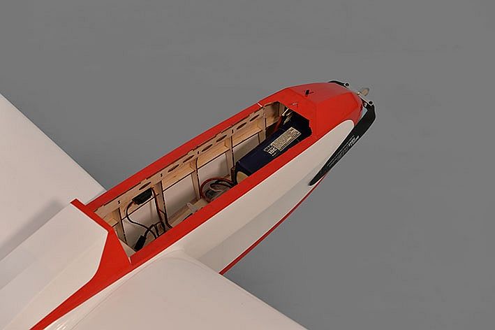Bergfalke, Oldtimer-Segelflugmodell, Spw. 3300mm, D-Power # GL07