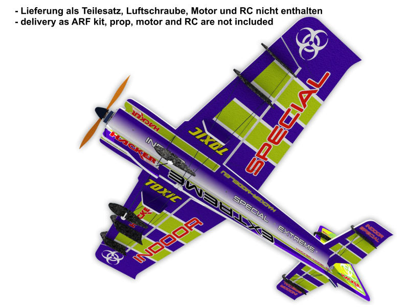 MX2 Toxic Original Green, EPP Indoor, Wingspan 812mm