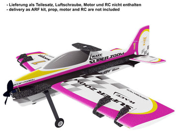 Hacker Super ZOOM Race, Indoor-Modell- Bausatz, Spw. 1000mm, für 3 Lipo