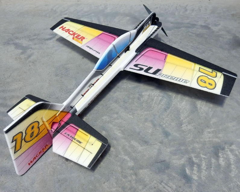 Hacker SU-preme EPP ARF Model, 120 cm Wingspan.