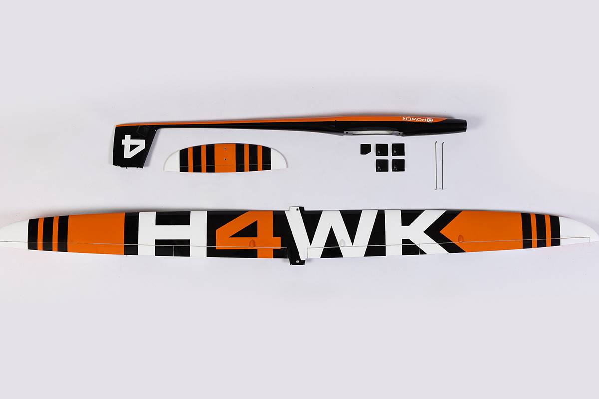 D-Power HAWK 4 Competition Carbon, Full-CFRP/GFRP, ARF, Wingspan 1900mm, # HK4C