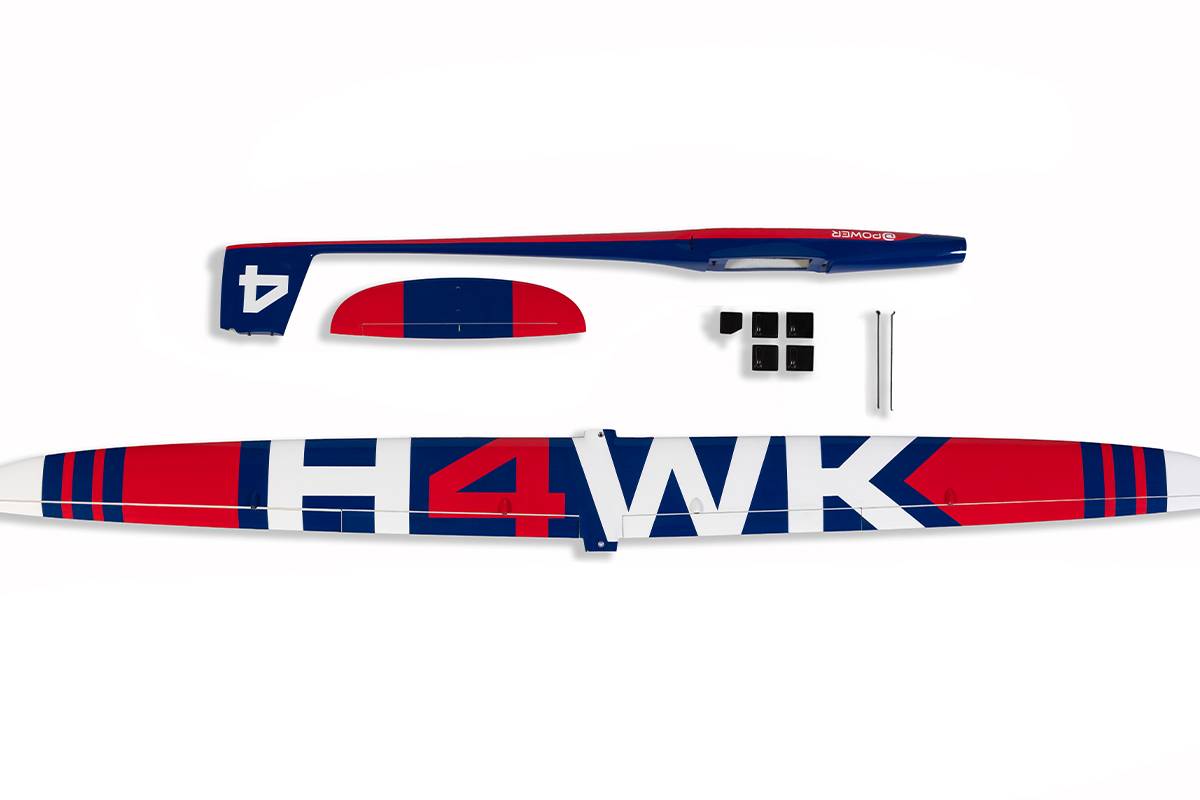 D-Power HAWK 4, Hotliner full GRP, ARF, Wingspan 1900mm, D-Power # HK4