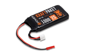 D-Power KRAFTPAKET LiPo Akku 2S/1000mAh, 35C/70C, 72x34.5x13.5mm, 57g
