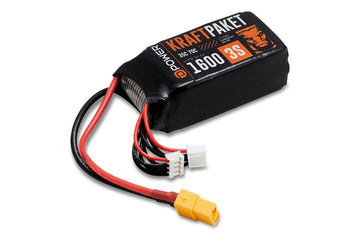 D-Power KRAFTPAKET LiPo Akku 3S/1600mAh, 35C/70C, 72x34.5x26.5mm, 112g