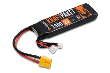 D-Power KRAFTPAKET LiPo Akku 2S/1900mAh, 35C/70C, 108x34.5x14.5mm, 99g