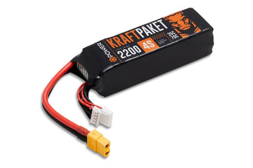 D-Power KRAFTPAKET LiPo Akku 4S/2200mAh, 35C/70C, 108x34.5x32mm, 225g