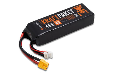 D-Power KRAFTPAKET LiPo Akku 4S/4000mAh, 35C/70C, 139x45x30.8mm, 355g