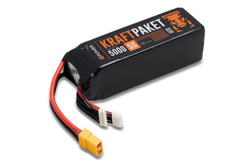 D-Power KRAFTPAKET LiPo Akku 5S/5000mAh, 35C/70C, 139x45x47.5mm, 568g