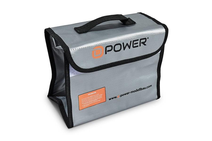 Lipo Schutz-Tasche mit Tragegriff, Safe Bag, D-Power # LT01