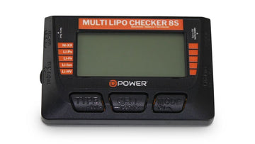 Lipo-Checker 8S, Balancer / Servotester / Akkutester