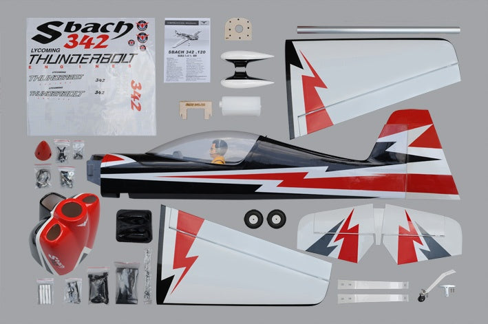 Phoenix Sbach 342, Kunstflugmodell, Spw. 1660 mm, D-Power # PH097