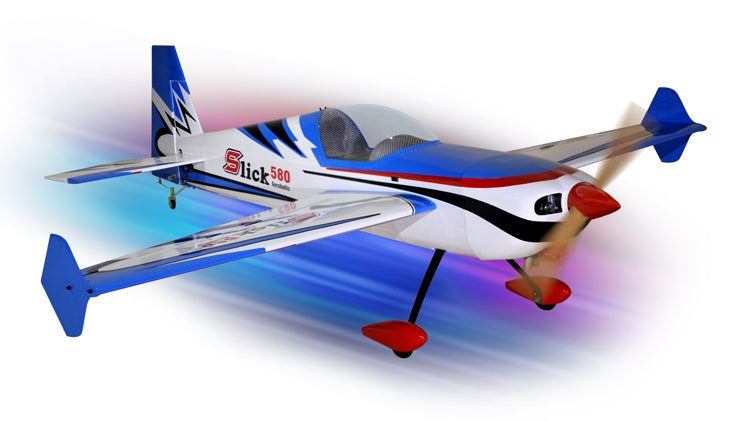 Phoenix SLICK 580 ARF, blau, Spw. 1850mm, D-Power # PH209