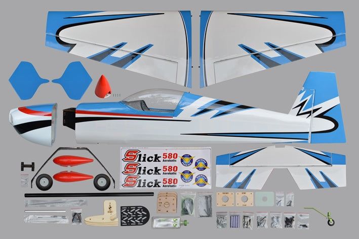 Phoenix SLICK 580 ARF, blau, Spw. 1850mm, D-Power # PH209