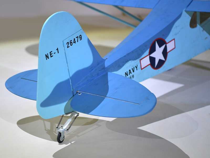Phoenix Navy Piper J3 Cub, ARF, Spw. 2300mm, GP/EP, D-Power # PH221