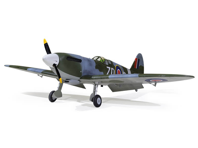 Spitfire MK2, wingspan 140cm, electric retracts, for electric or glow engine, # PH225