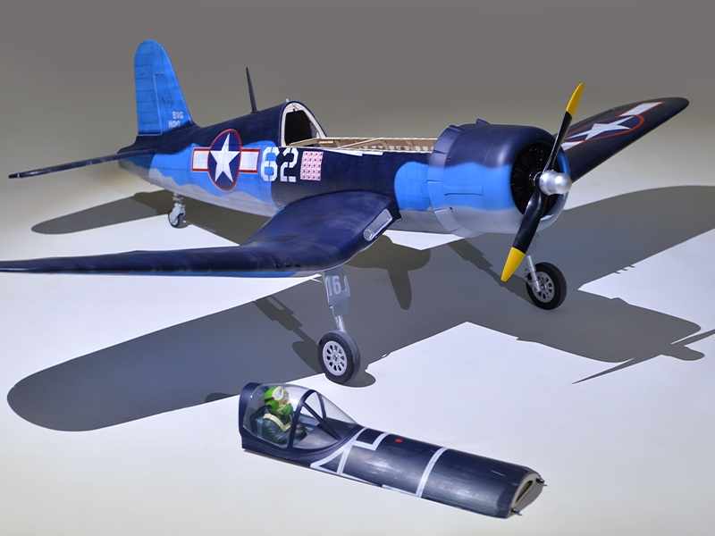 Phoenix F4U Corsair, ARF, Spw. 1800mm mit elektr. Einziehfahrwerk, # PH227