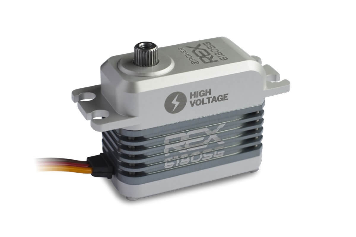 D-Power REX 6180SG HV Coreless Servo, 40x20x33mm, 55g, 176Ncm bei 8,4V