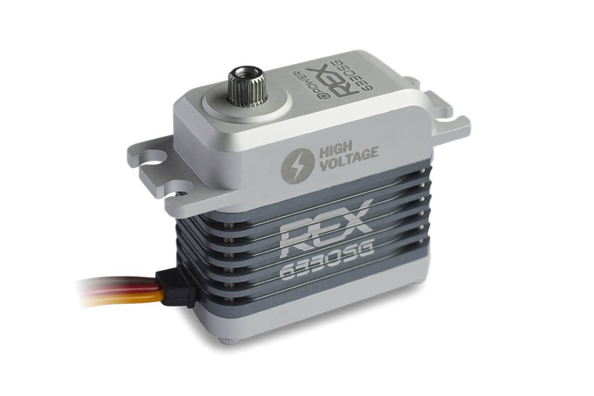 D-Power REX 6330SG HV Coreless Servo, 40x20x37mm, 63g, 323Ncm/0.075sec. @ 8,4V
