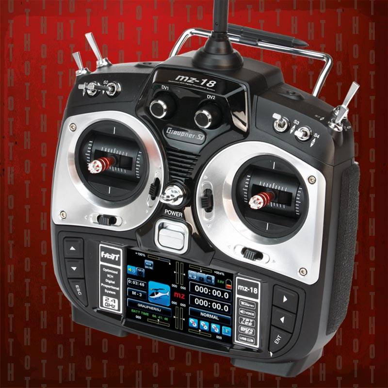 Einzelsender mz-18HoTT, 9-Kanal, D-Power # S1005.77