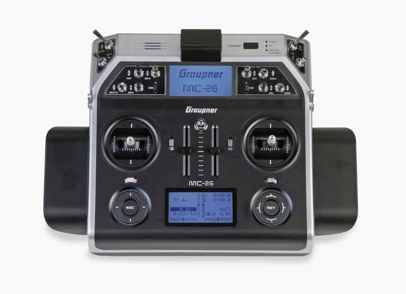 Einzelsender mc-26HoTT, 16-Kanal-Sender, # S1036.77