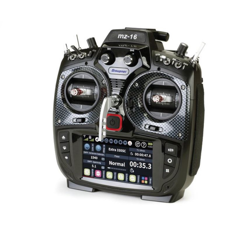 Single transmitter MZ-16 HoTT, 2.4GHz, 16-channel remote control, D-Power # S1047.77