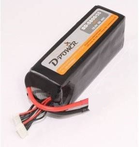 LiPo Akku D-Power SD-4S/5800mAh, 14.8V, 45C, XT-60, 138x44x43mm, 538g