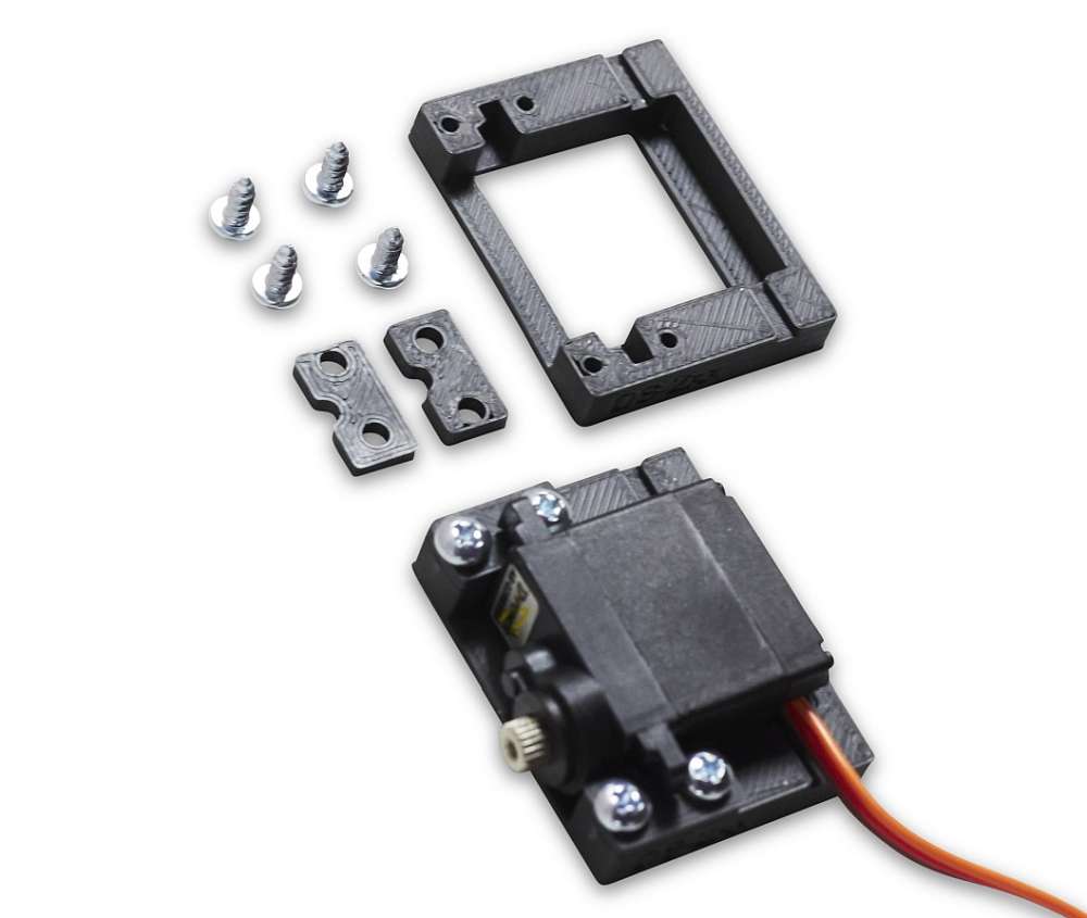 D-Power Servorahmen für Servo AS/DS 2XX aus Kunststoff, D-Power # SRK2XX