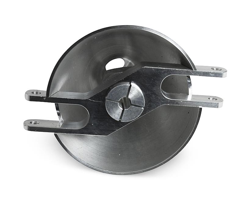 Turbospinner aus Aluminium, Z-Gabel, ø45mm-4.0-8, D-Power # TSA4540
