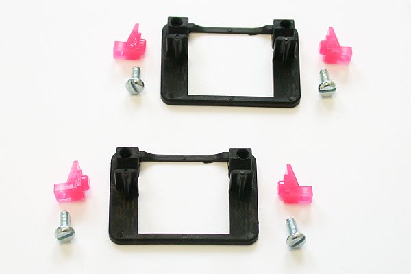Servo Frame for Graupner Servo DES261, C261, C271, DS281, Pair (for 2 Servos)
