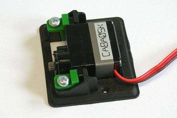 Servorahmen für Graupner-Servo DES-488, -476, -477 und DES-478, Paar (für 2 Serv