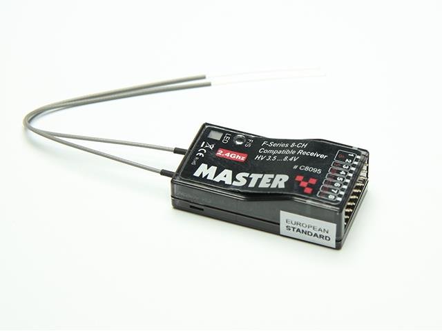 Receiver MASTER F-8 (V3), Futaba Fasst compatible, Pichler # 17764