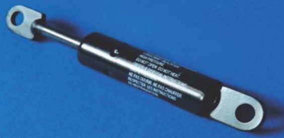 Gasdruckfeder FEMA für allgemeine Anwendungen, Federkraft 400N, Weg 20mm