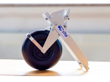 FEMA Sailplane Retractable Landing Gear L, 1:3 Scale, with 127mm Wheel, Bracket and Brake