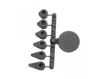 Gabelruderhornsatz für KST X08 Mini, IDS, für 1mm Stift, (VE 1 Set)