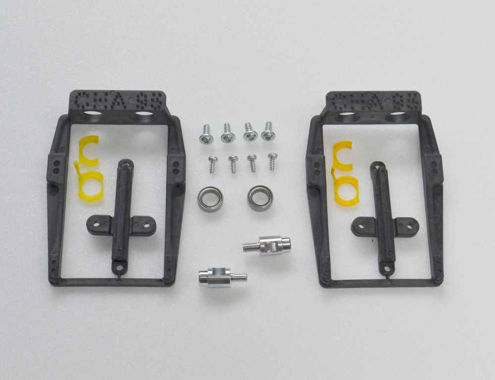 Servo frames with counter bearings for CHA HV95H, pair (for 2 servos)