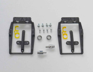 Servo frames with counter bearings for CHA HV95H, pair (for 2 servos)