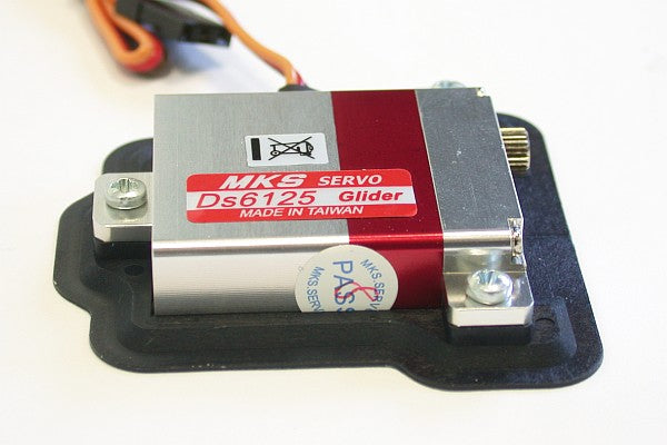 Servo frames for MKS 6125 Glider, HBL 6625, KST DS125, X10 (for 2 servos)