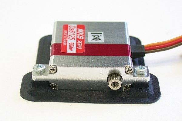 Servo frames for MKS 6125 Glider, HBL 6625, KST DS125, X10 (for 2 servos)