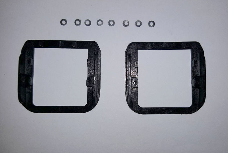Servo frame for KST X08H, X08H plus, A08H, HS-08-A pair (for 2 servos)