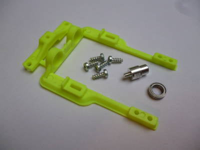 Servorahmen mit Gegenlager zu KST DS125/DS135/DS225MG, (für 2 Servos)