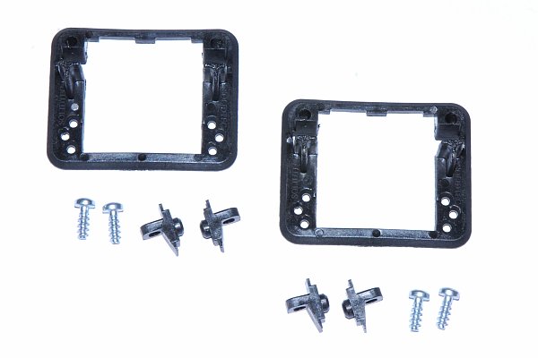 Servorahmen für Hitec HS-85BB, HS-85MG, Futaba S3115, Paar (für 2 Servos)