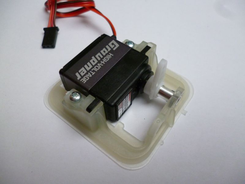 Servorahmen für DES 6xx-Servos mit Gegenlager, Paar (für 2 Servos)