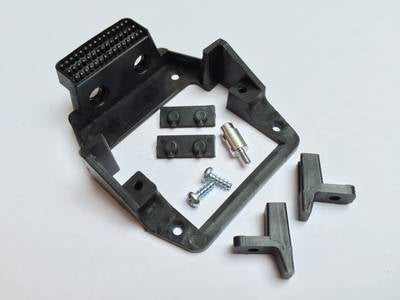 Servorahmen für DES 7xx-Servos mit Gegenlager, Paar (für 2 Servos)