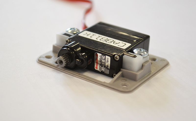 Servorahmen für Graupner-Servo DES-427/428, D-Power DS140 , Paar (für 2 Servos)